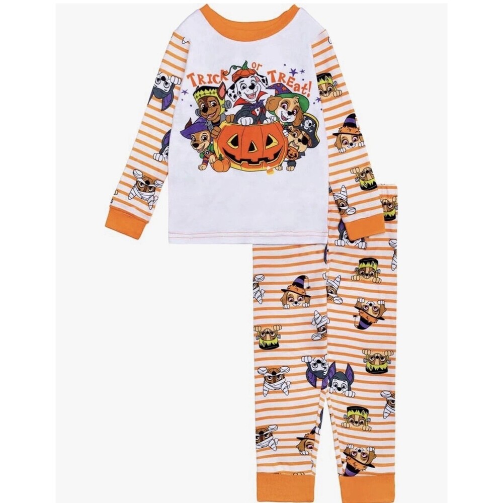 Nickelodeon Boys Paw Patrol | Baby Shark 2-Piece Loose-Fit Pajama Set. NWT- 2T